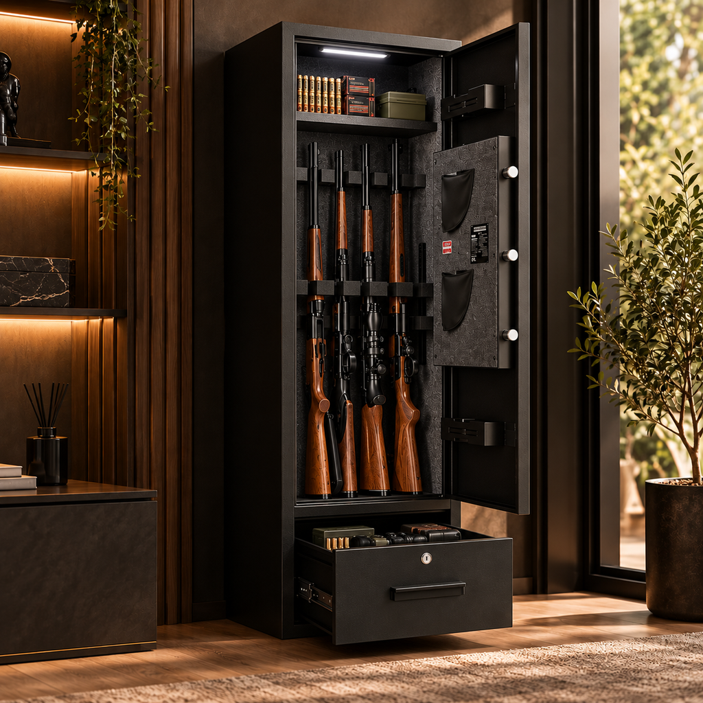 Armoire forte pour armes Grande Sécurité
