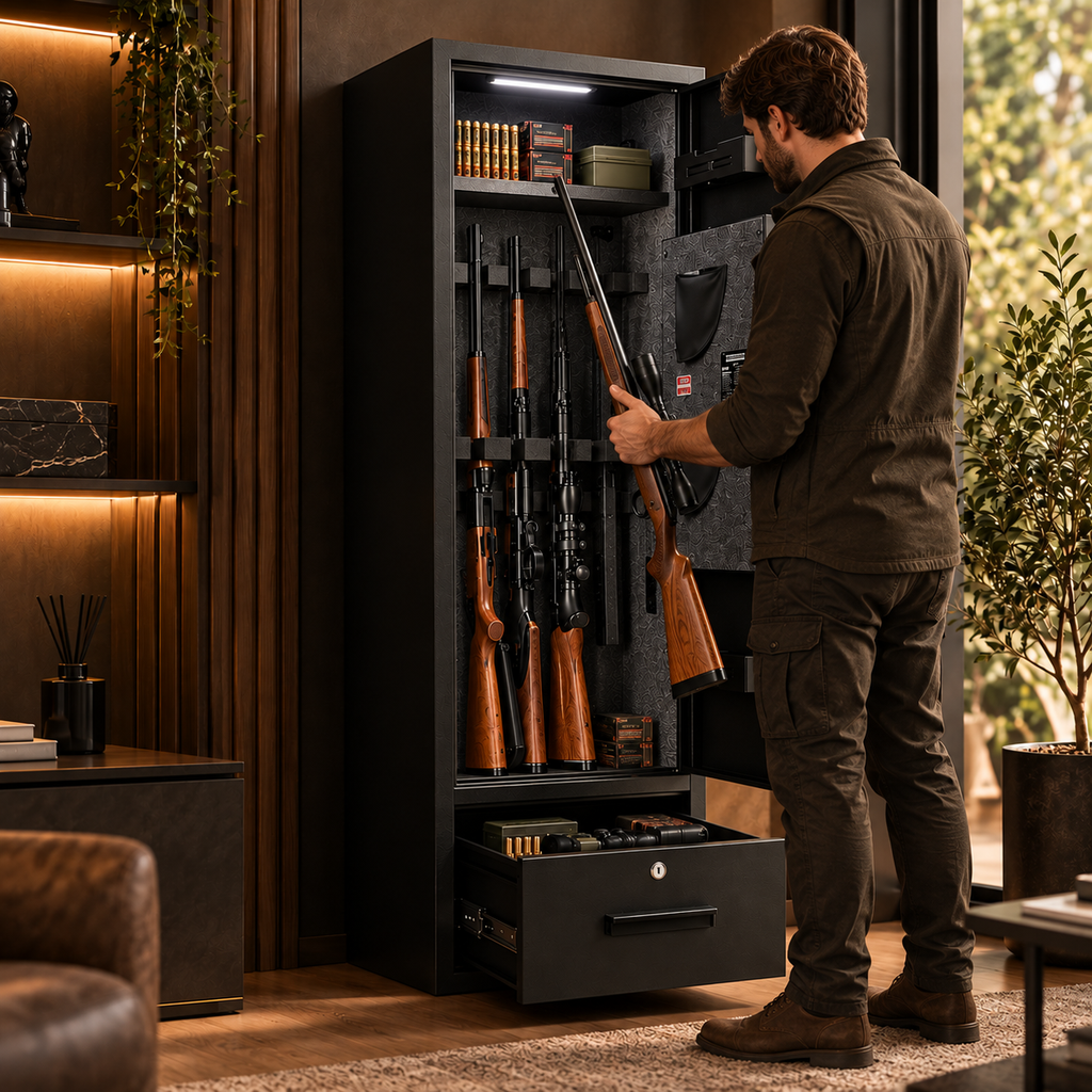 Armoire forte pour armes Grande Sécurité