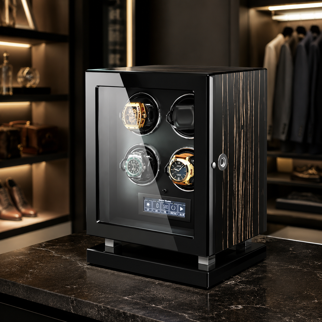 Coffre à montres biométrique Quattro
