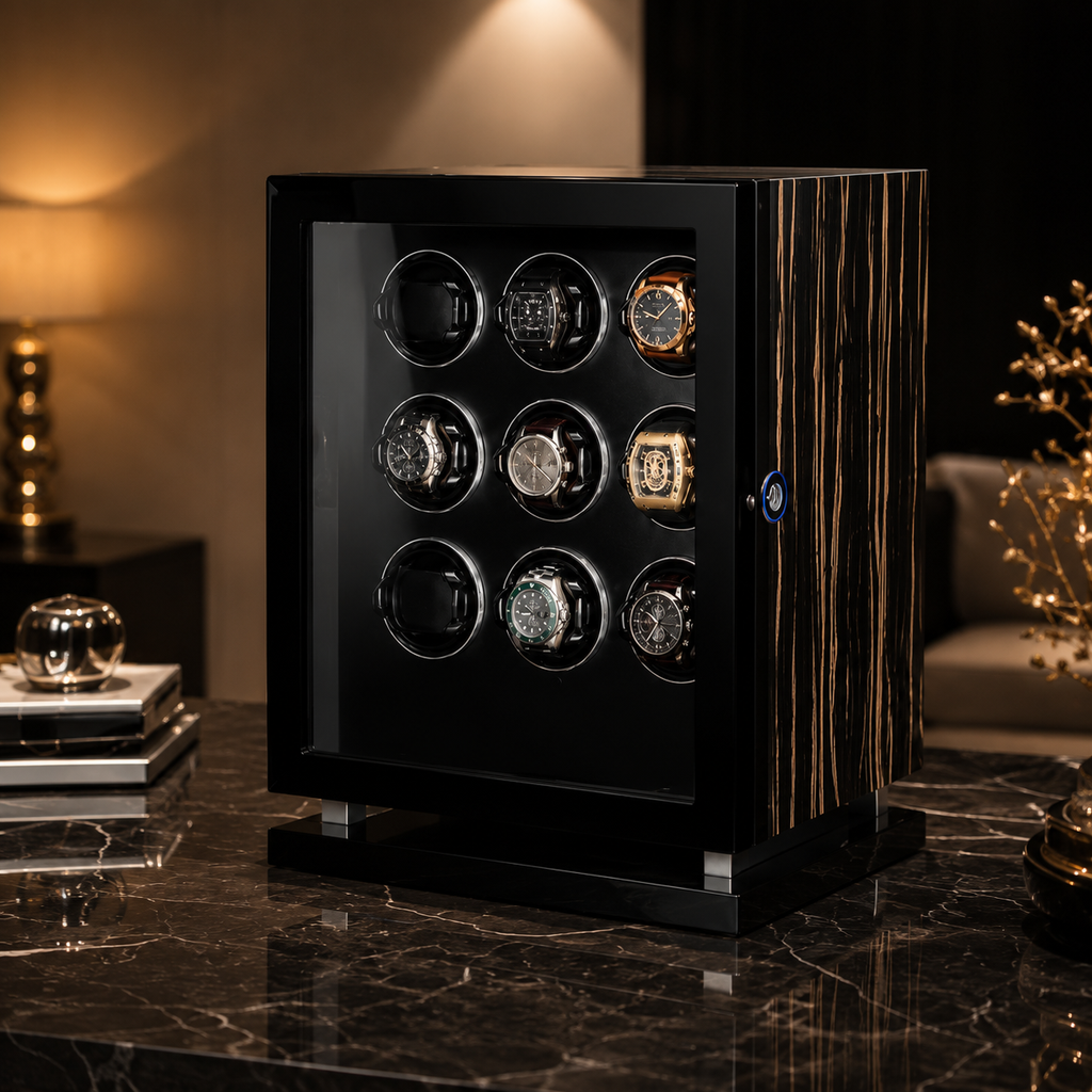 Coffre à montres biométrique Collection Prestige
